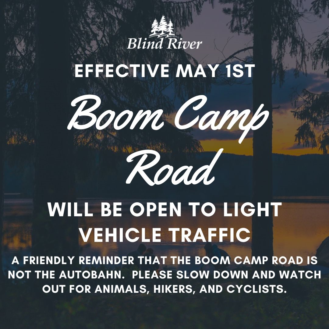 Boom Camp Road opening