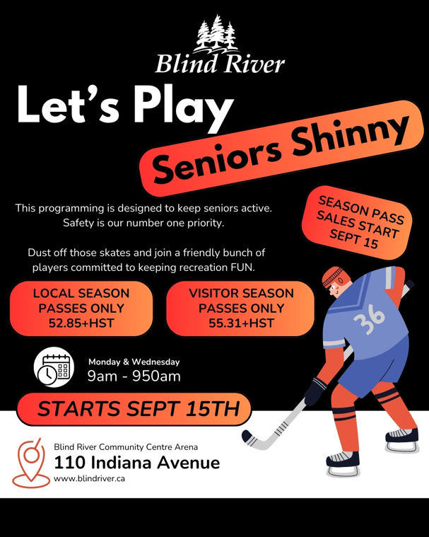 Let's play seniors shinny!