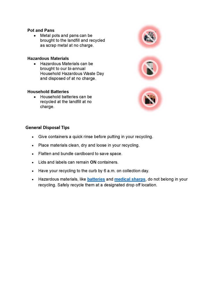 Recyclables breakdown