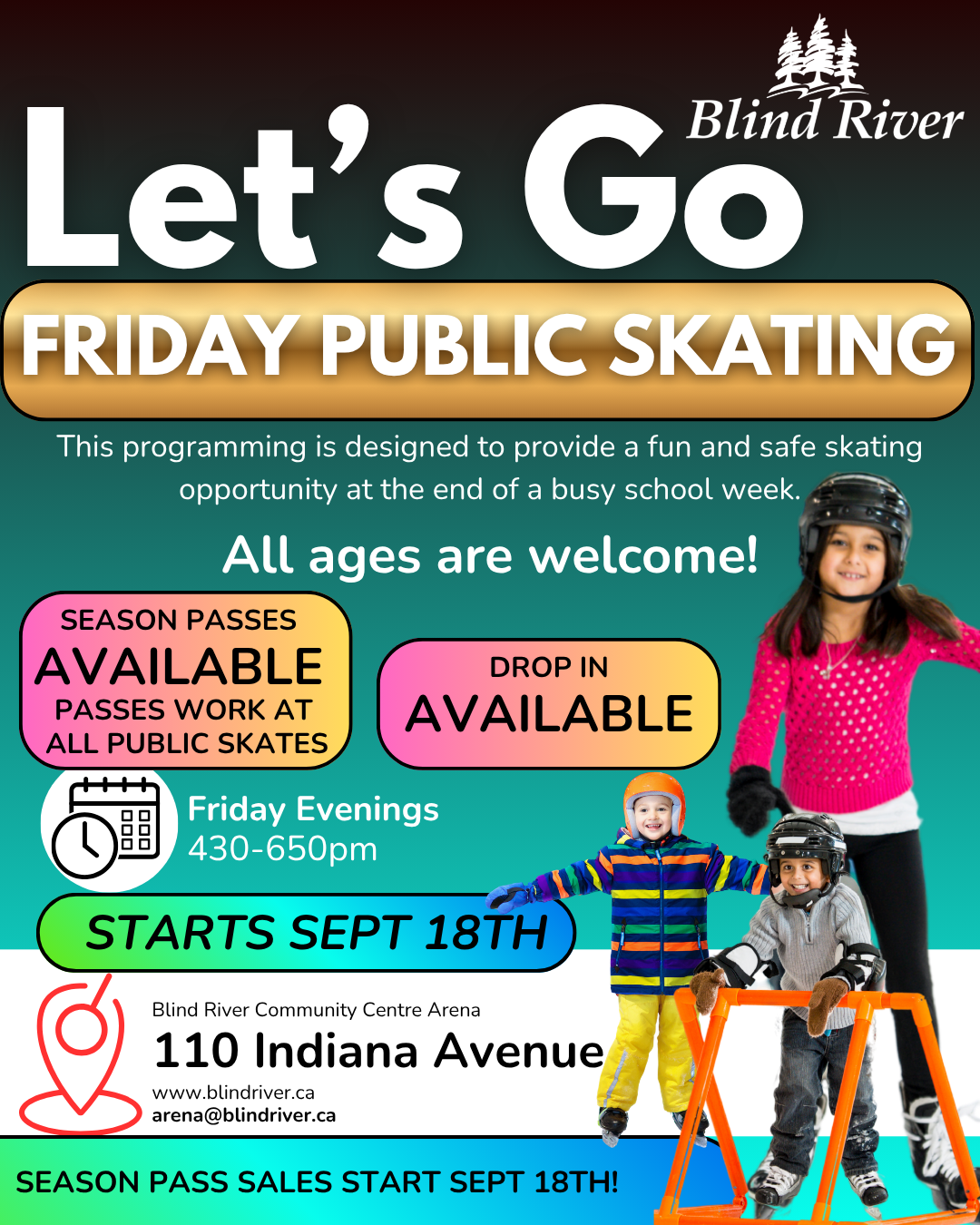 Friday Public Skating Information