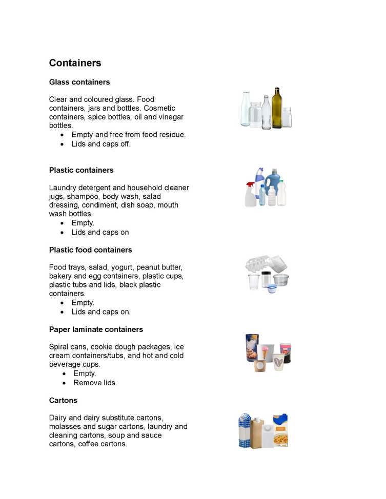 Recyclables breakdown