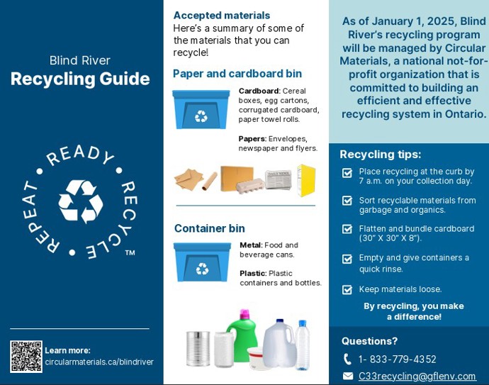 Blind River Recycling Guide